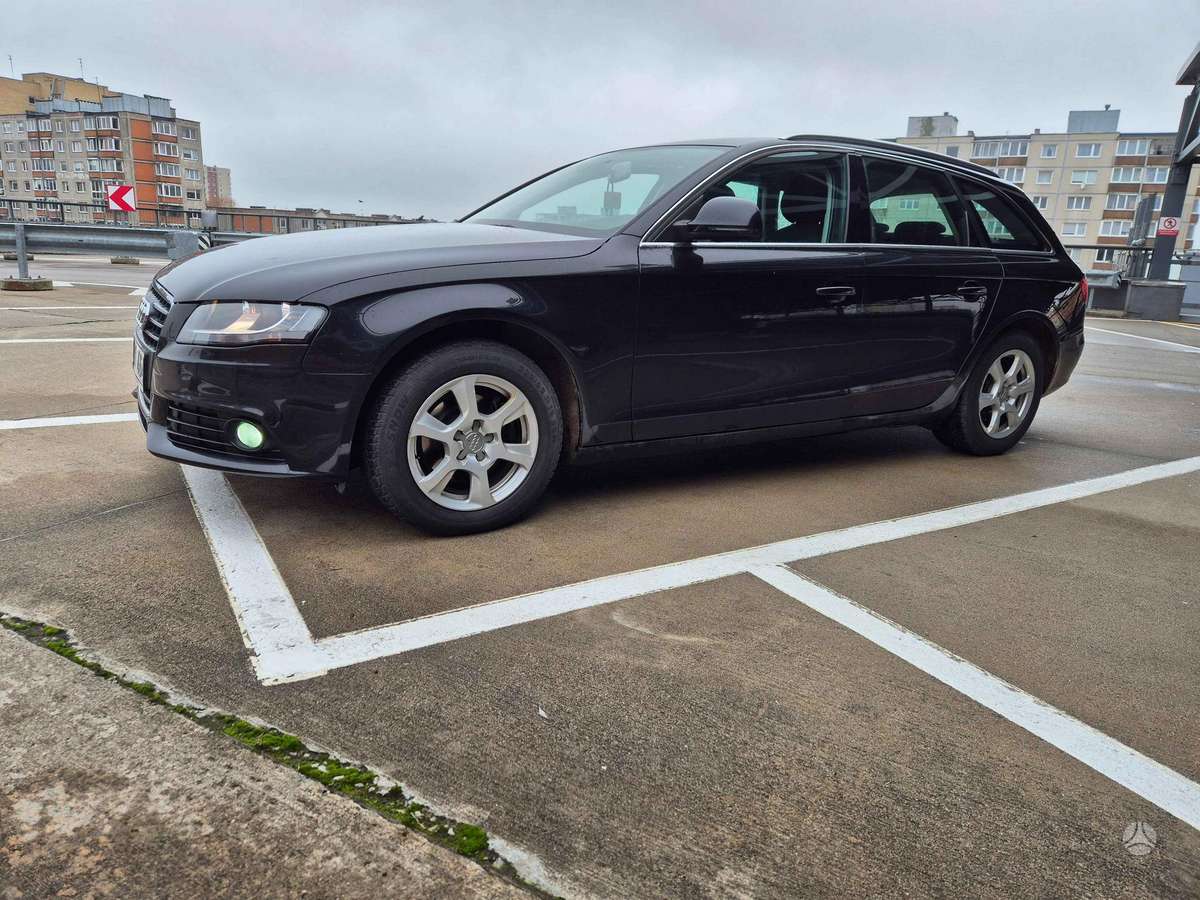 Audi A4 2009 — вигляд ззаду