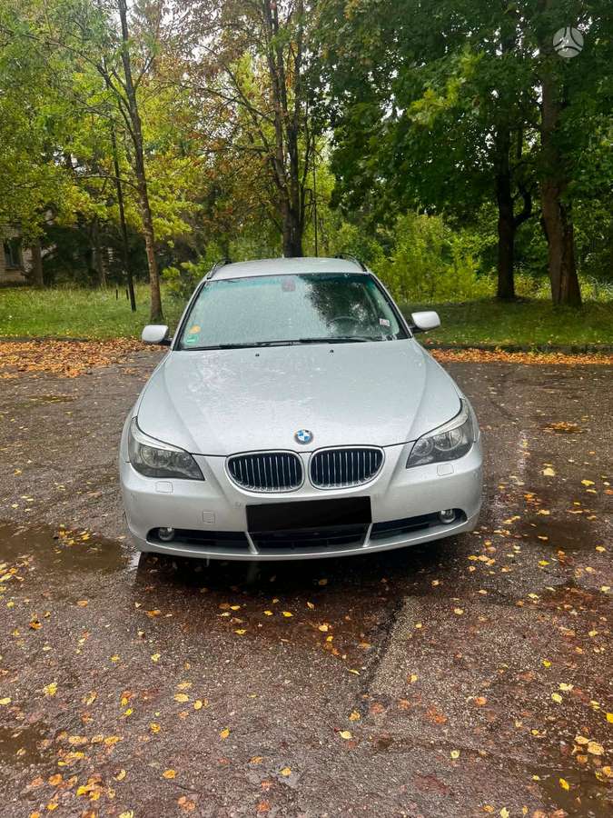 BMW 525 2006 — вигляд ззаду