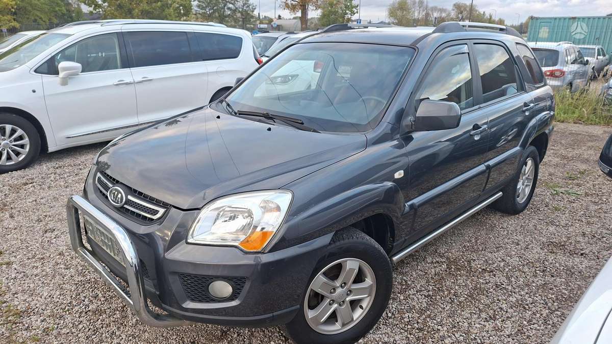 Kia Sportage 2010 — вигляд ззаду
