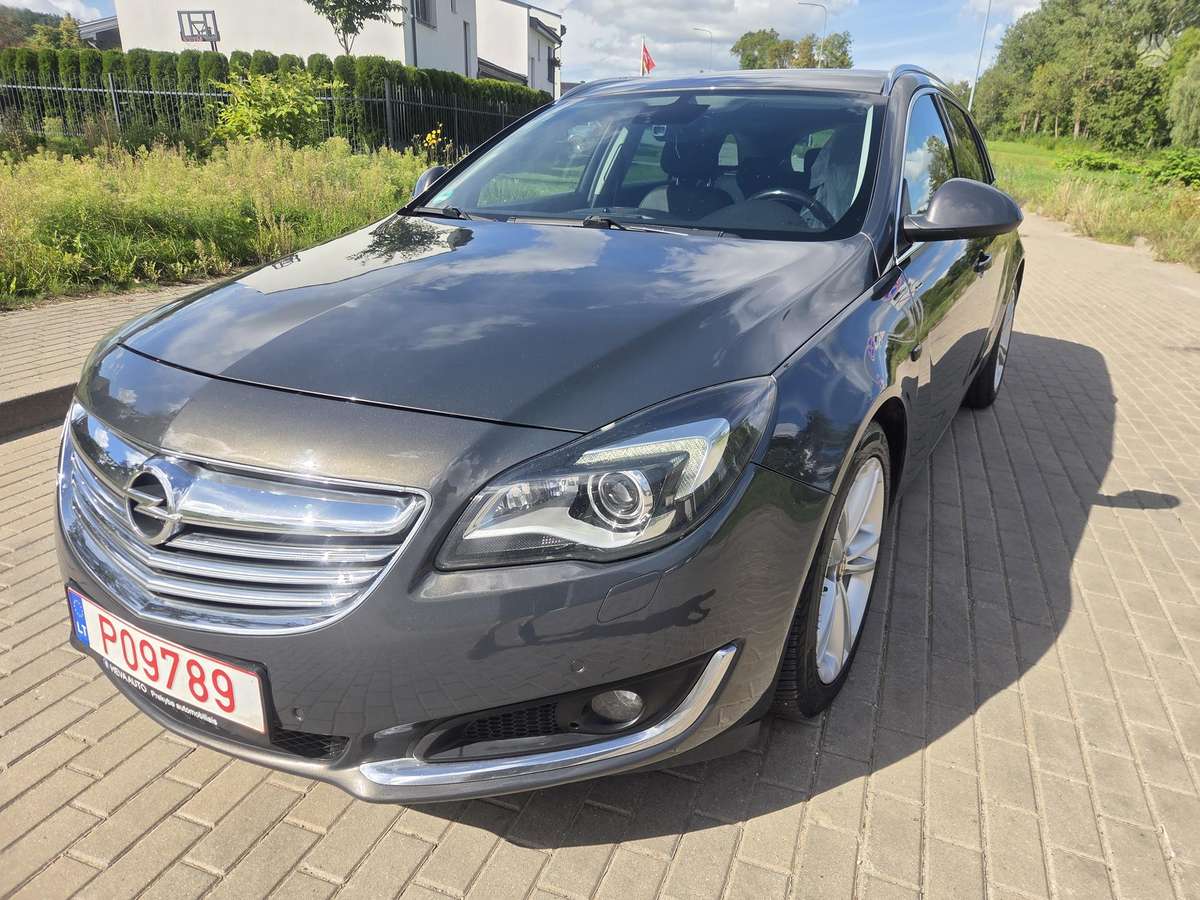 Opel Insignia 2014 — engine 1956 cm³, 163 HP (120kW)