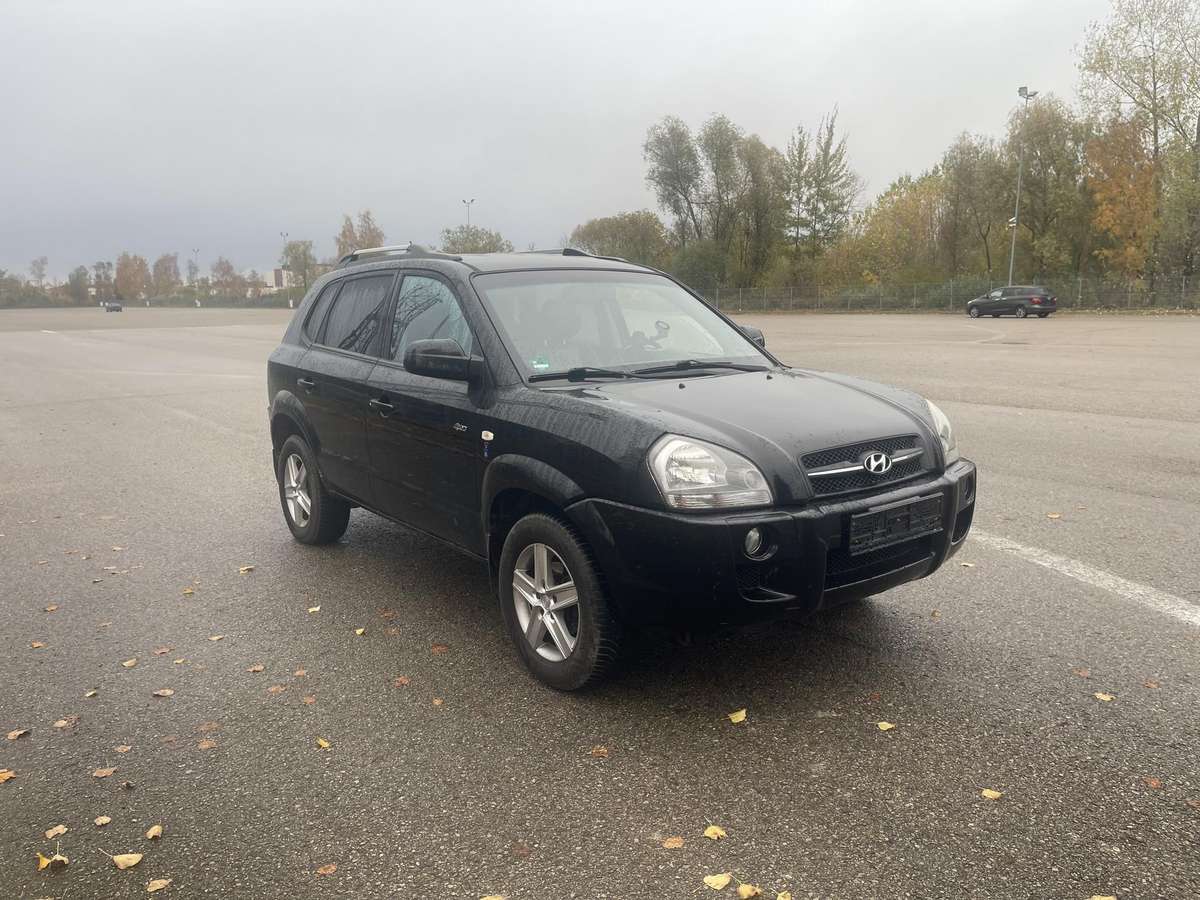 Hyundai Tucson 2008 — вигляд ззаду
