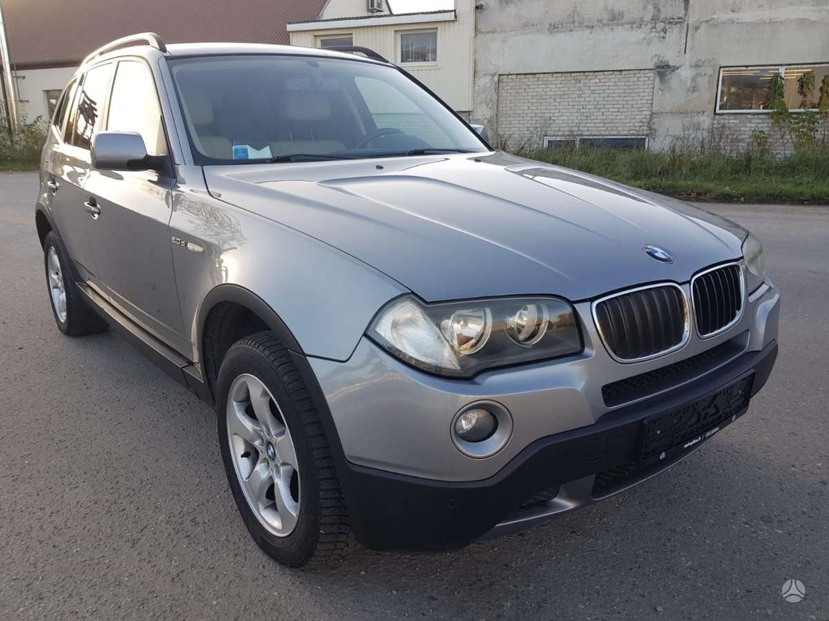 BMW X3 2007 — вигляд ззаду