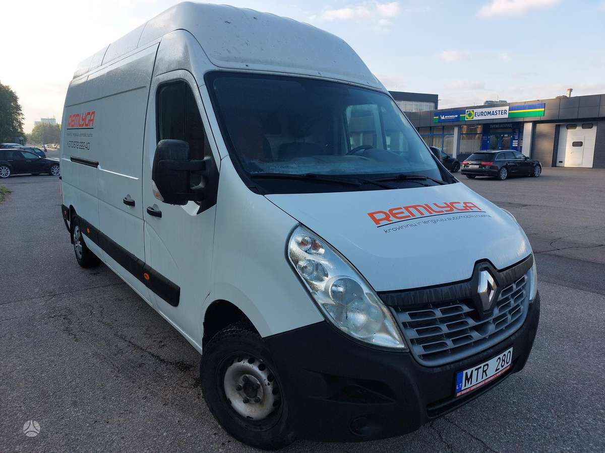 Renault Master 2015 — вигляд ззаду