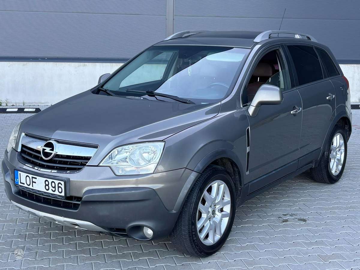 Opel Antara 2007 — вигляд ззаду