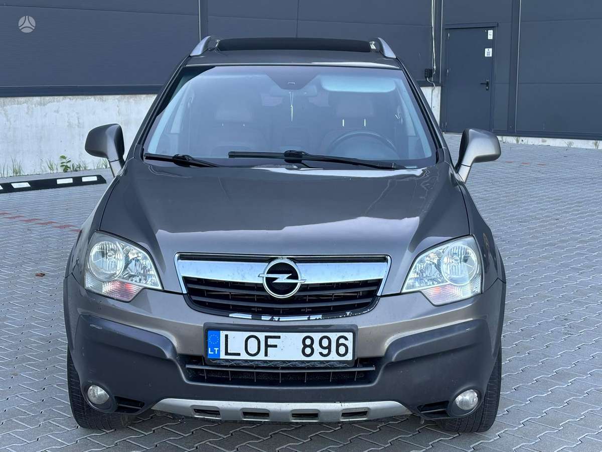 Opel Antara 2007 — салон
