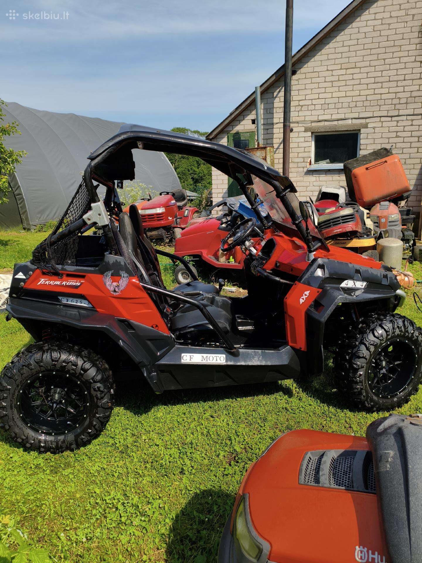 CFMOTO CFORCE 2012 — engine 594 cm³, 20 HP (15kW)