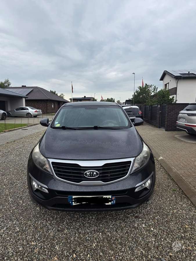 Kia Sportage 2012 — rear view