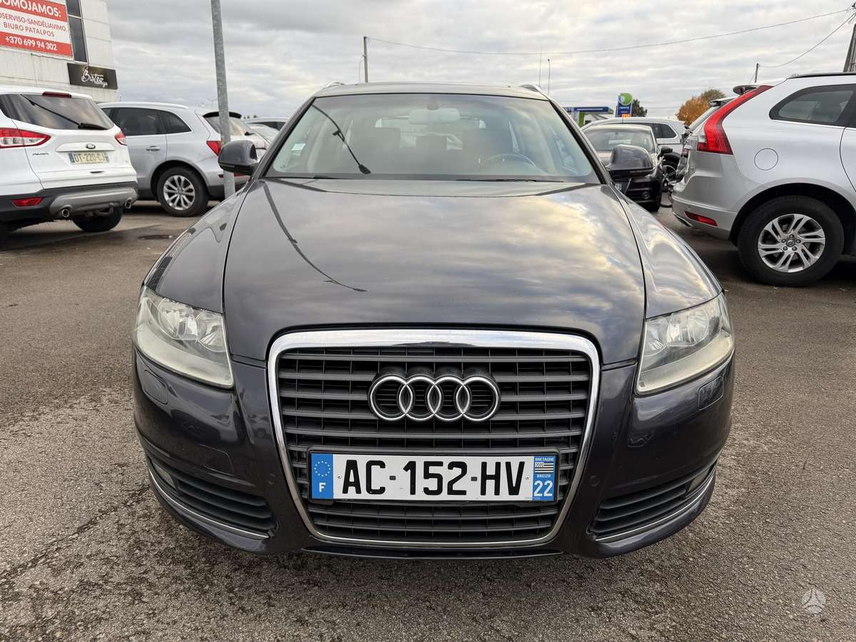 Audi A6 2009 — rear view