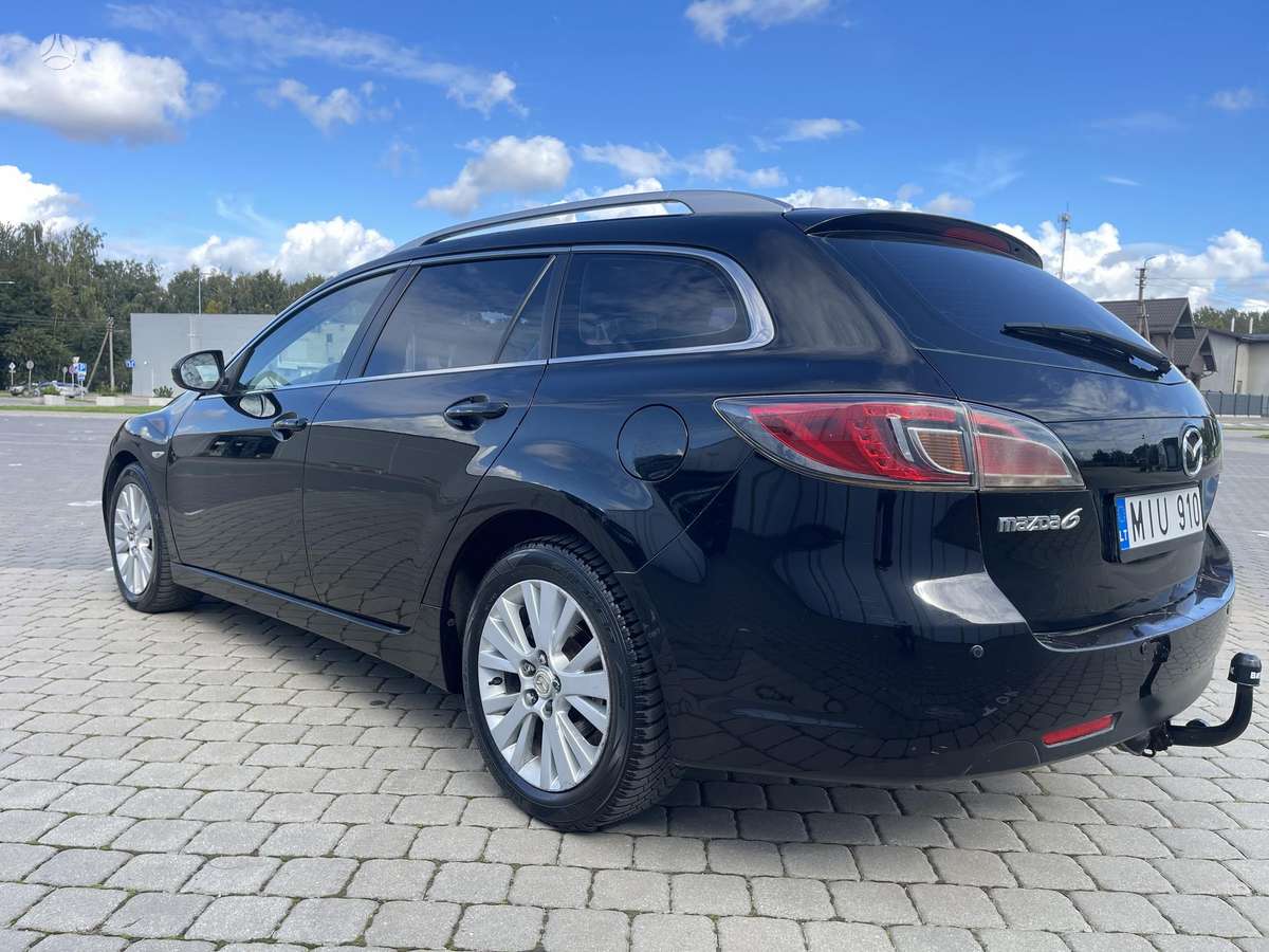 Mazda 6 2009 — rear view