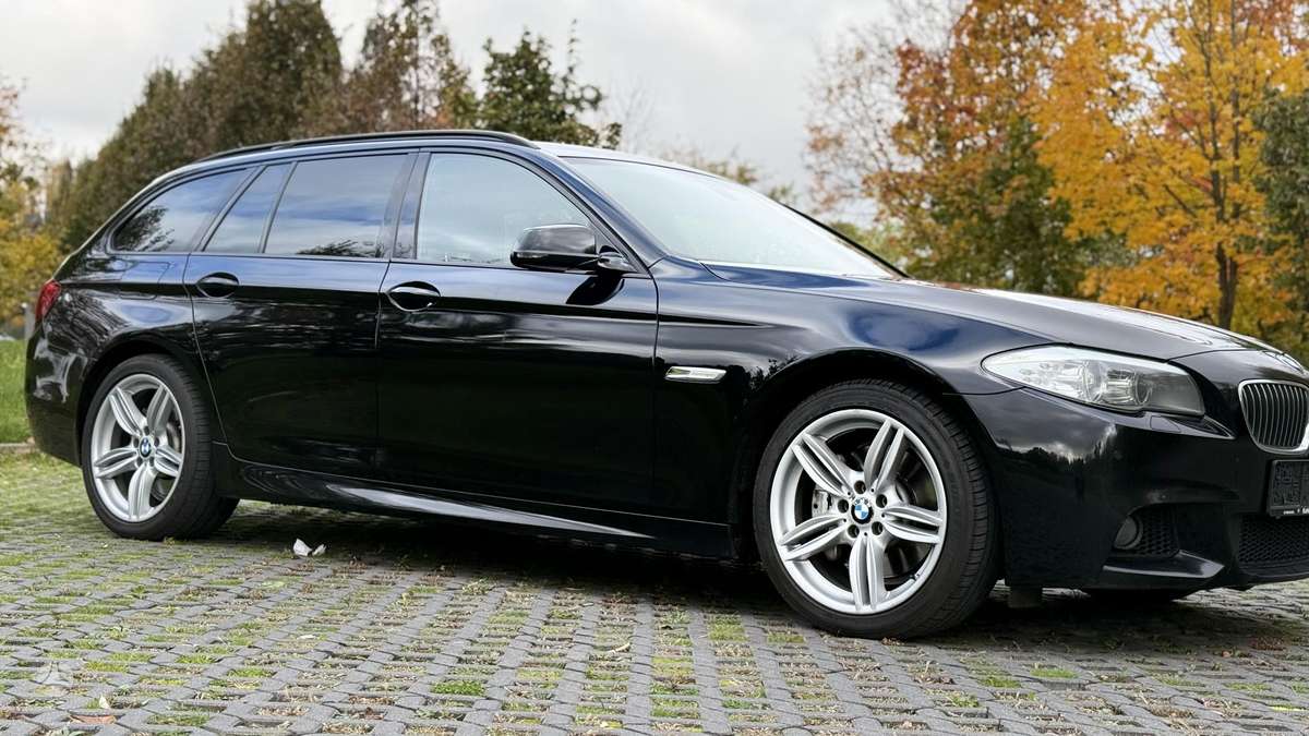 BMW 525 2013 — вигляд ззаду