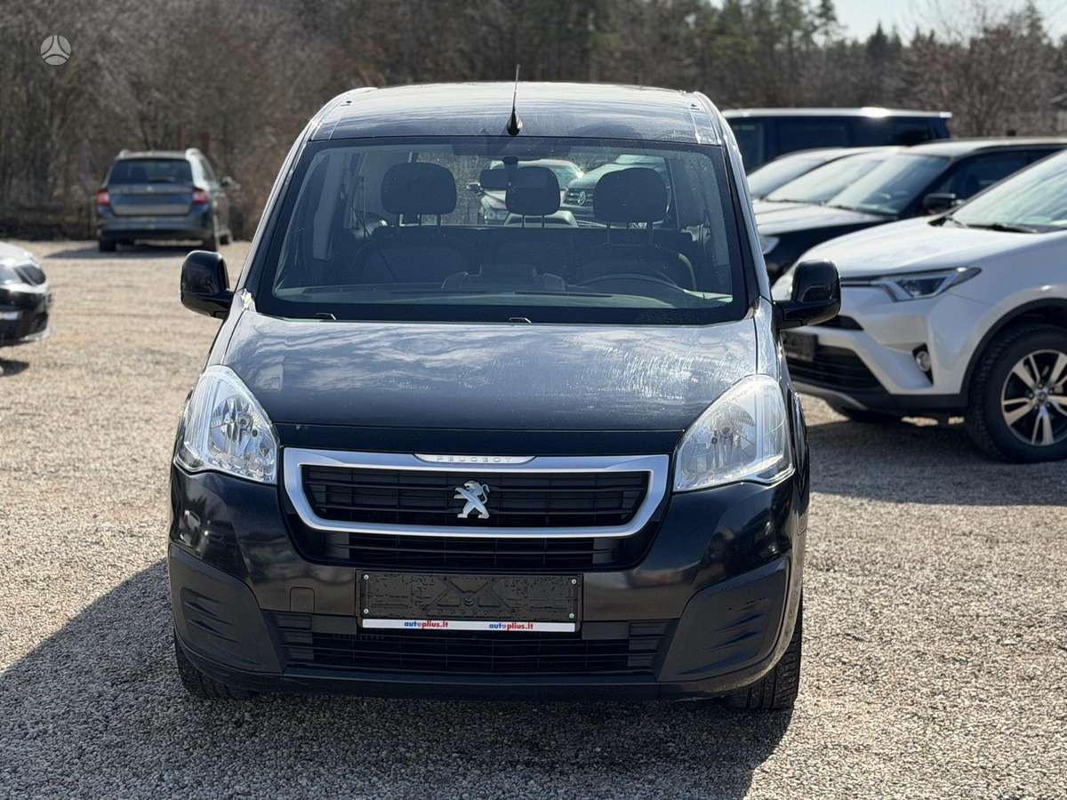 Peugeot Partner 2015 — rear view