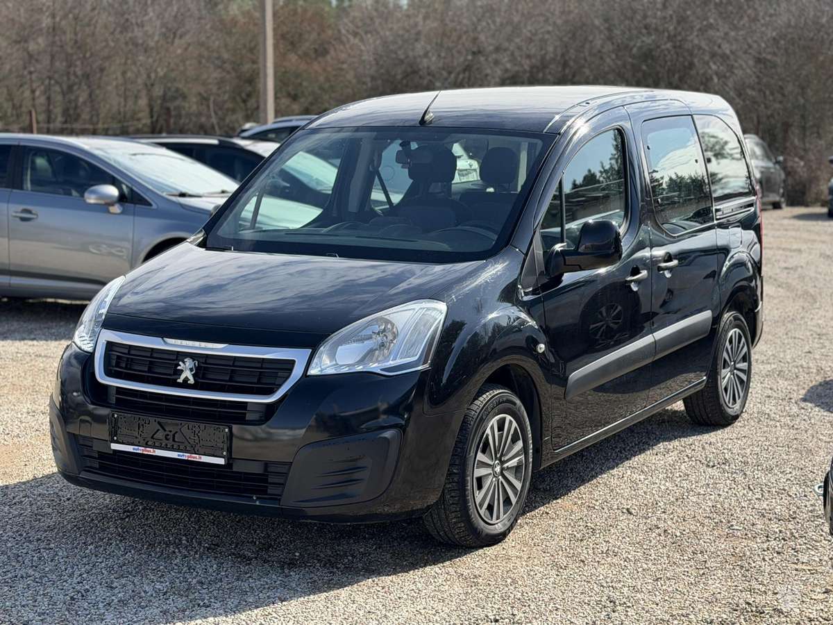Peugeot Partner 2015 — interior