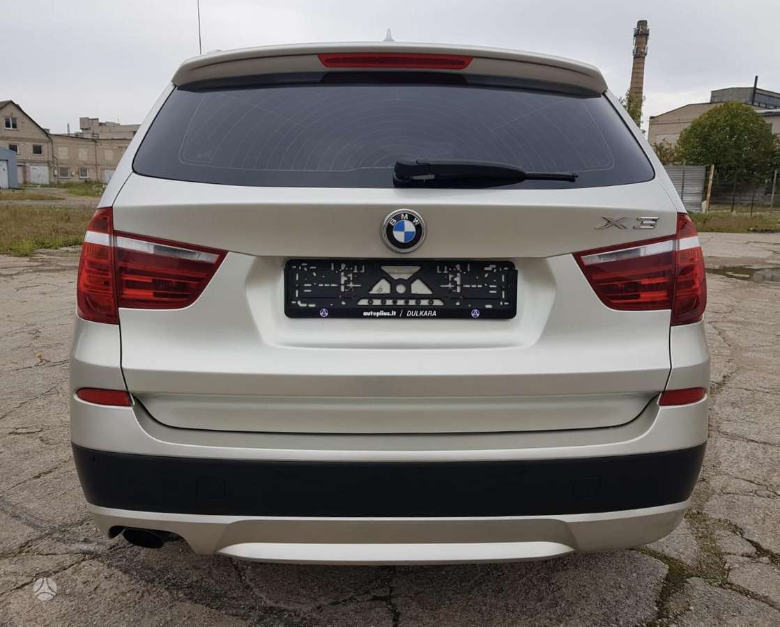 BMW X3 2011 — engine 1995 cm³, 184 HP (135kW)