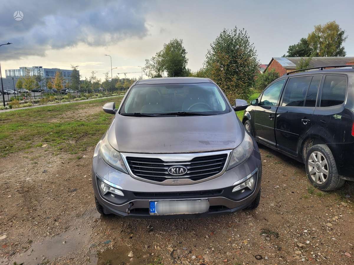 Kia Sportage 2013 — rear view