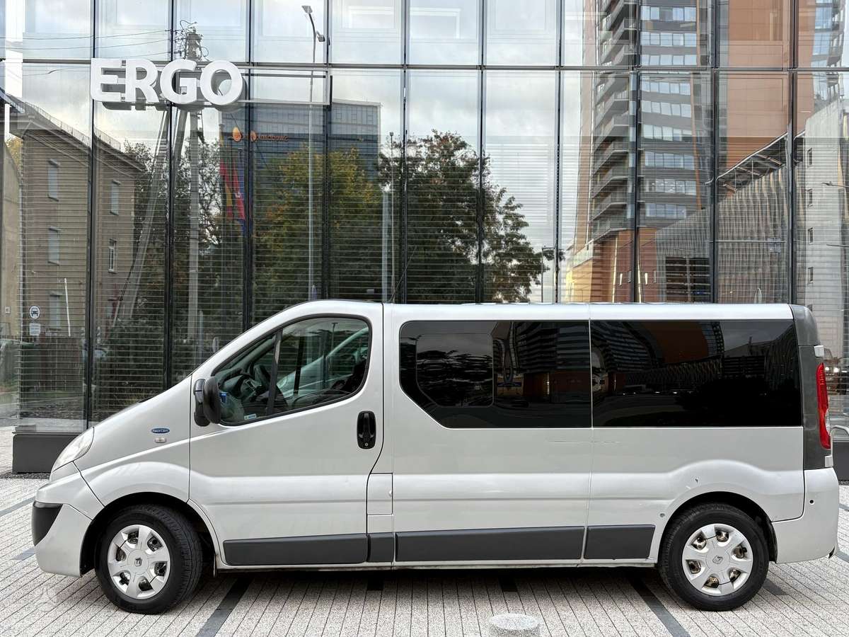 Renault Trafic 2013 — вигляд ззаду