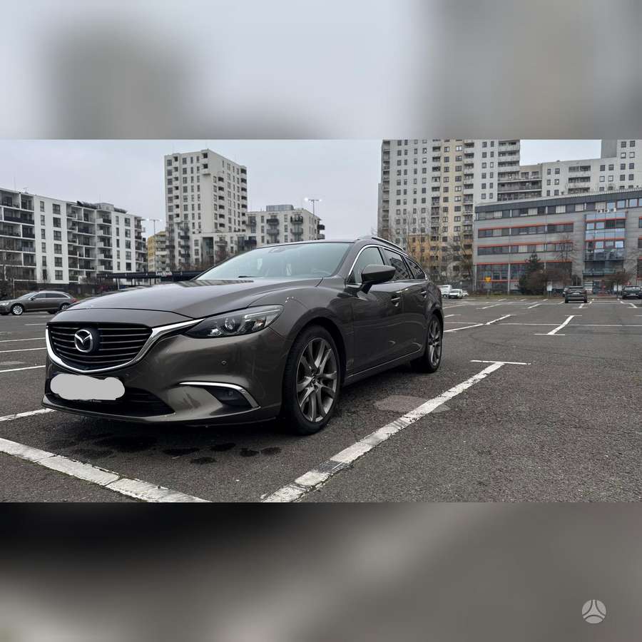 Mazda 6 2015 — rear view