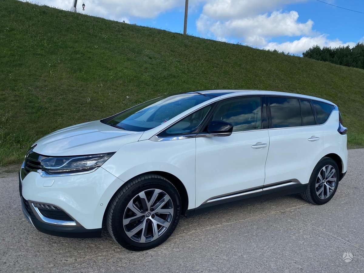 Renault Espace 2015 — вигляд ззаду