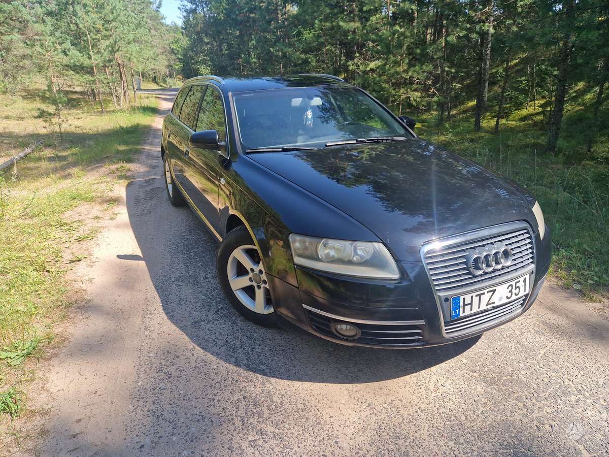 Audi A6 2006 — rear view