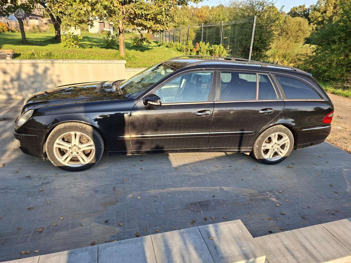 Mercedes-Benz E320 2007 — вигляд ззаду