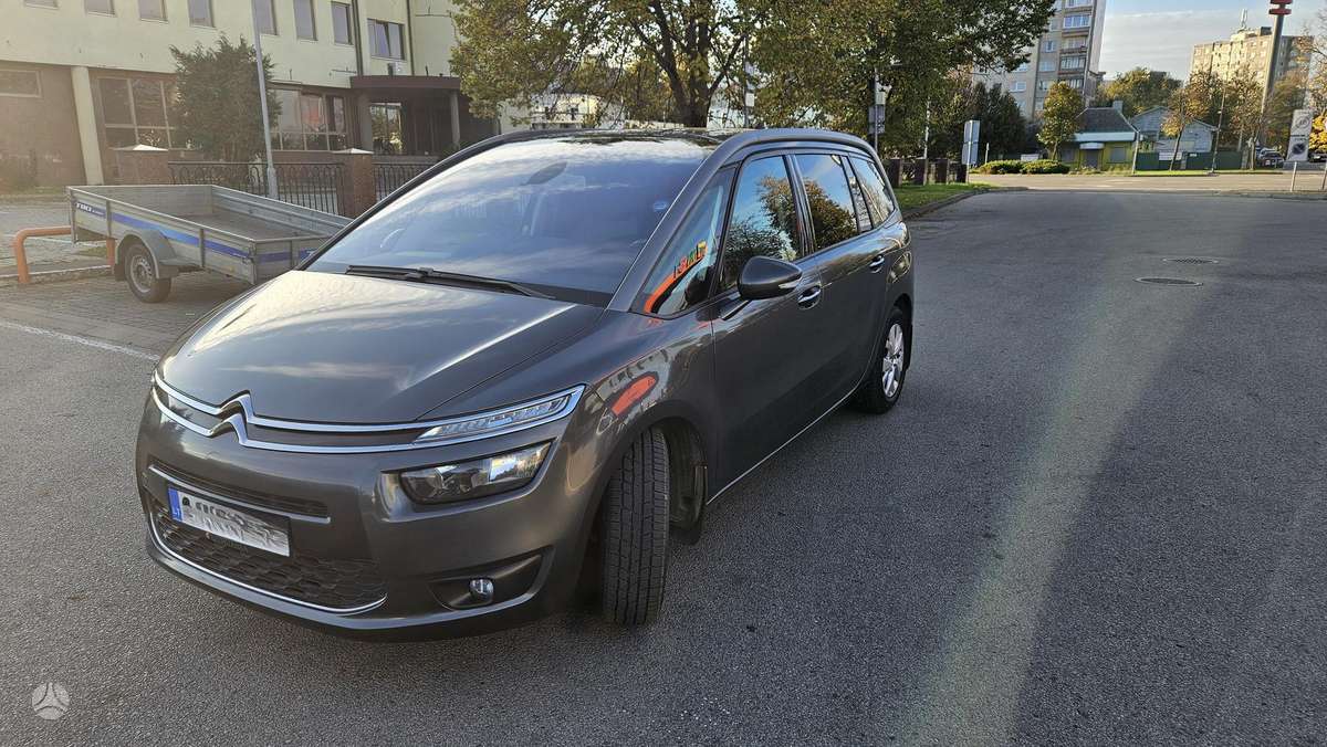 Citroen Grand 2015 — вигляд ззаду