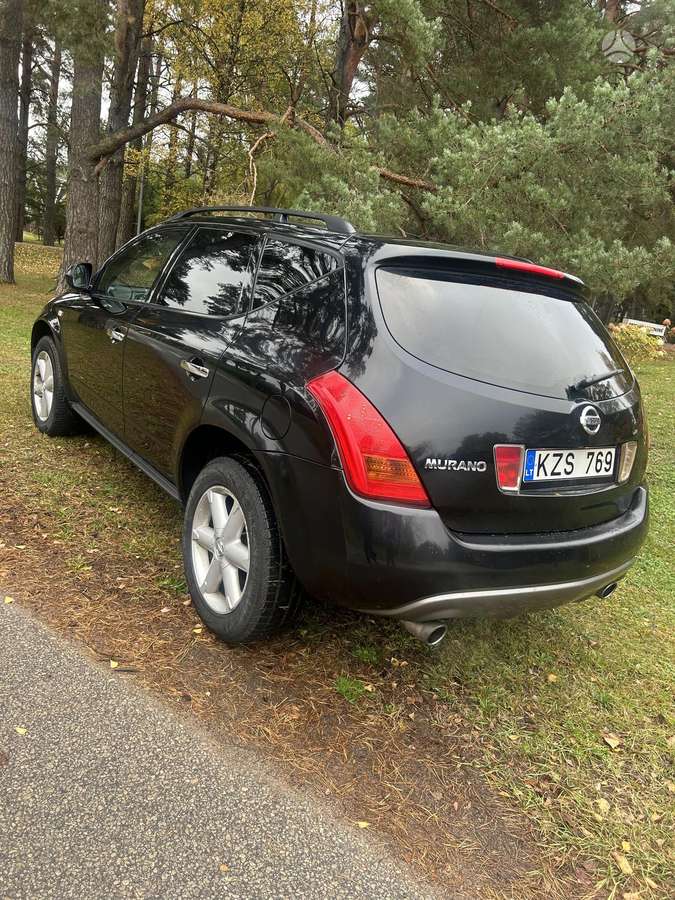 Nissan Murano 2007 — rear view