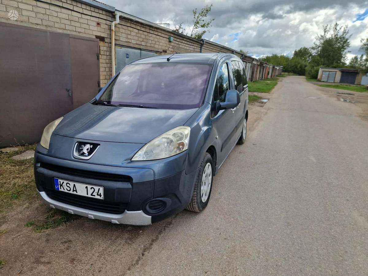Peugeot Partner 2009 — engine 1560 cm³, 90 HP (66kW)