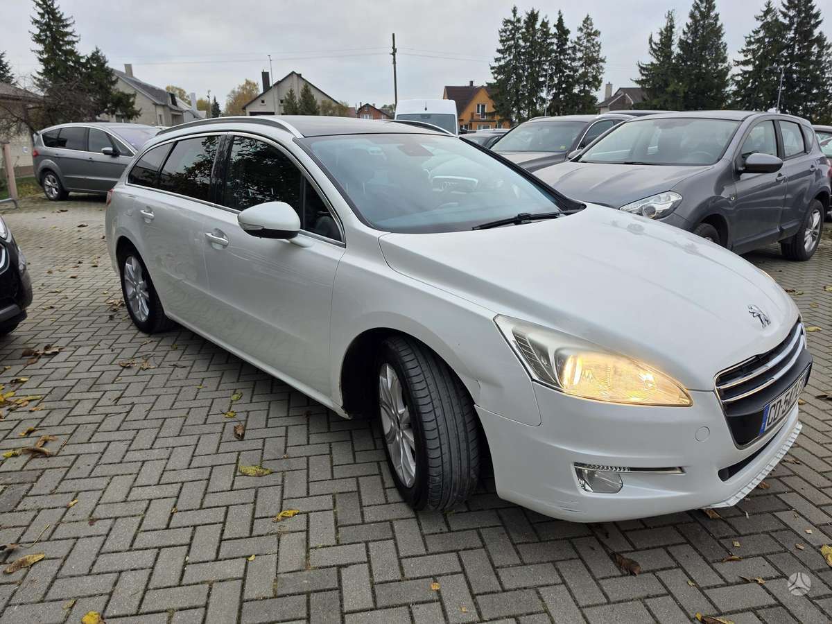 Peugeot 508 2012 — rear view