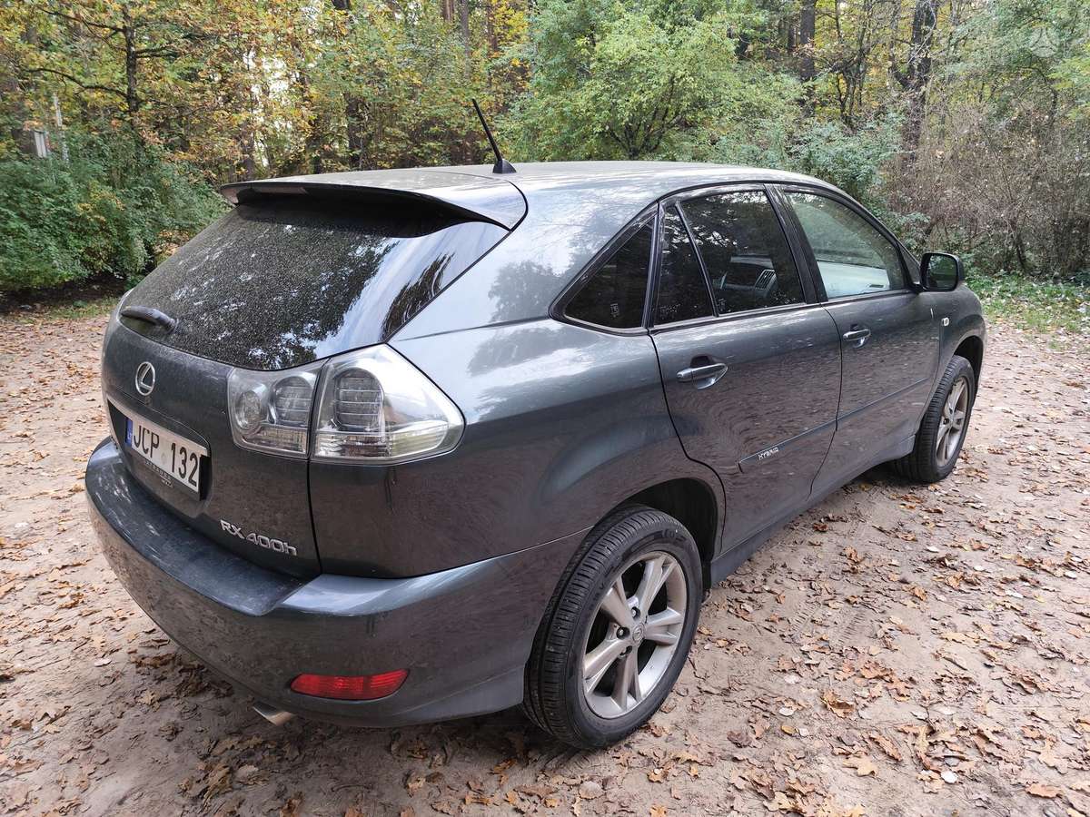 Lexus RX 2007 — interior