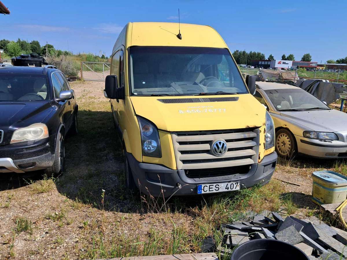 Volkswagen Crafter 2006 — rear view