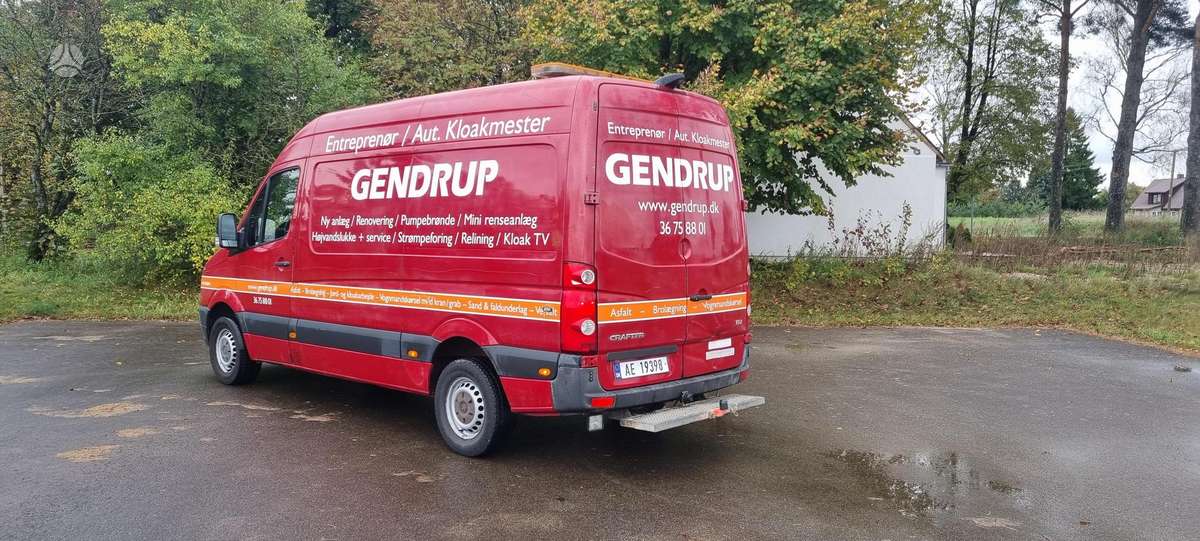 Volkswagen Crafter 2013 — engine 2000 cm³, 163 HP (120kW)