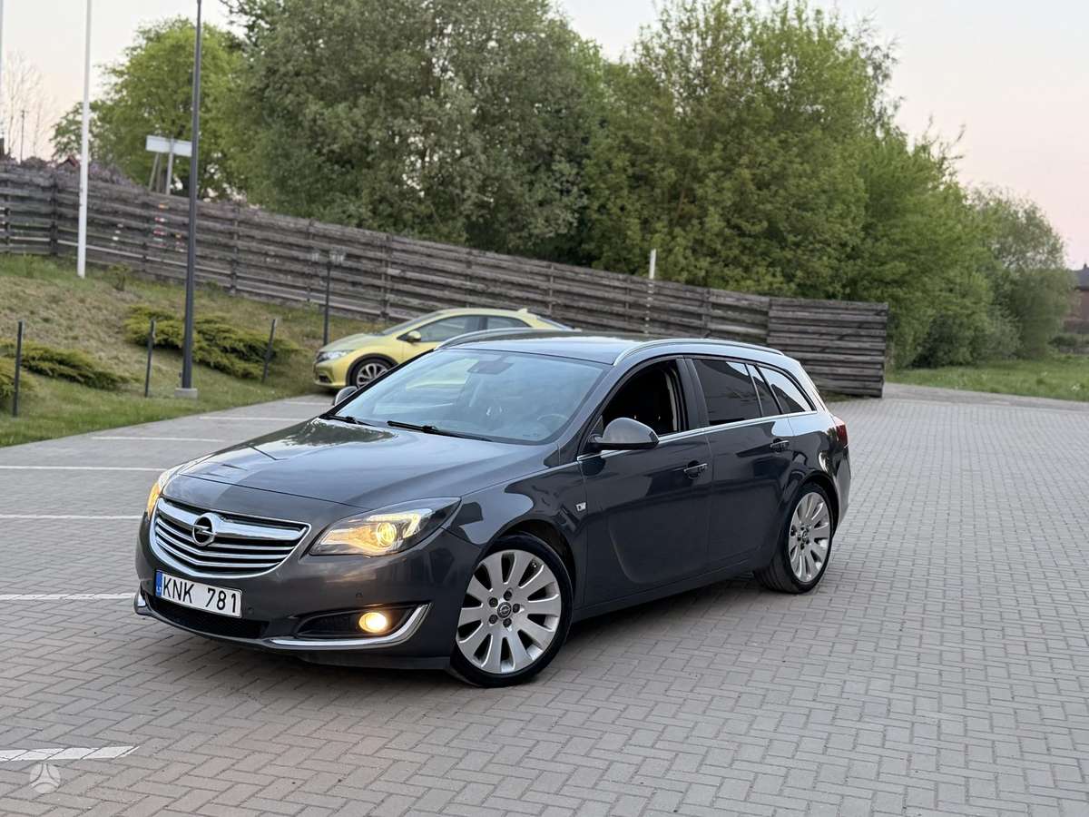 Opel Insignia 2014 — engine 1956 cm³, 120 HP (88kW)