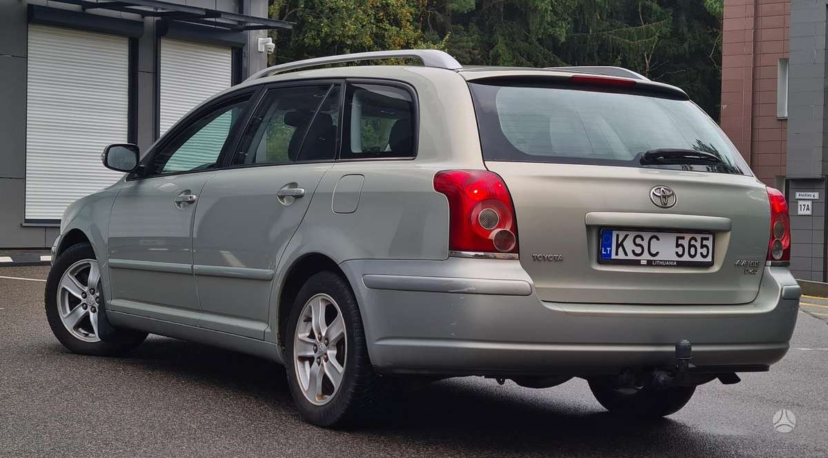 Toyota Avensis 2007 — engine 1998 cm³, 126 HP (93kW)