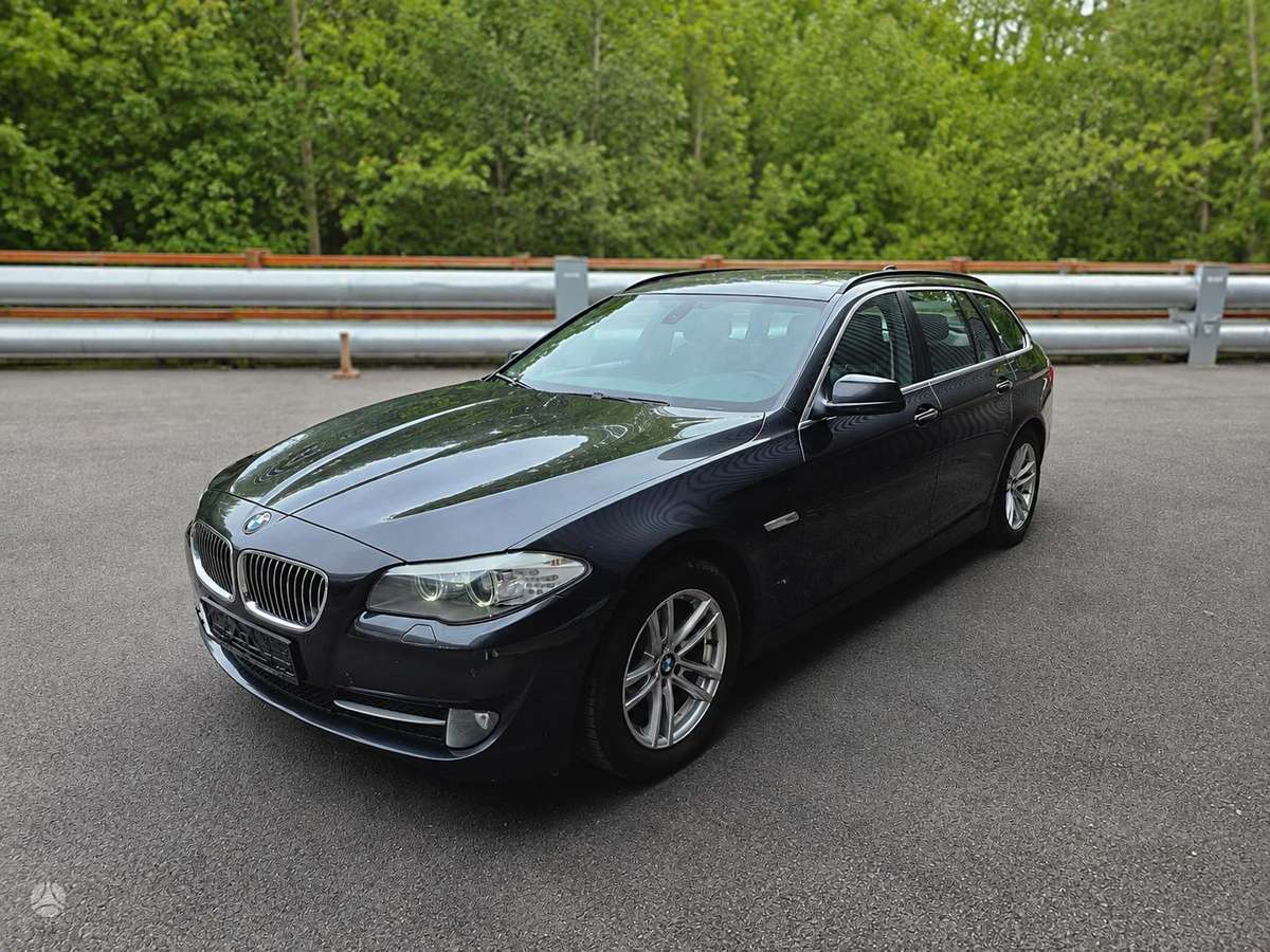 BMW 520 2010 — rear view