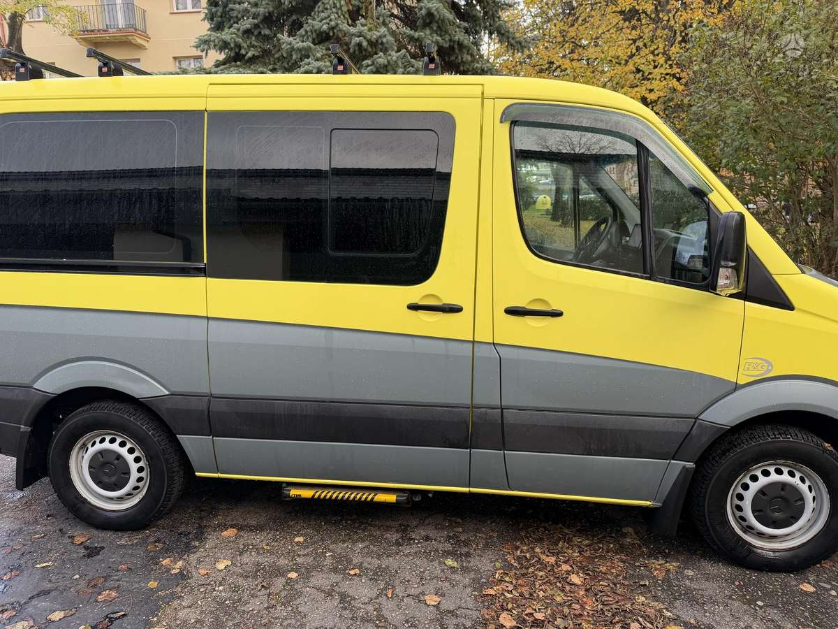 Mercedes-Benz Sprinter 2014 — rear view