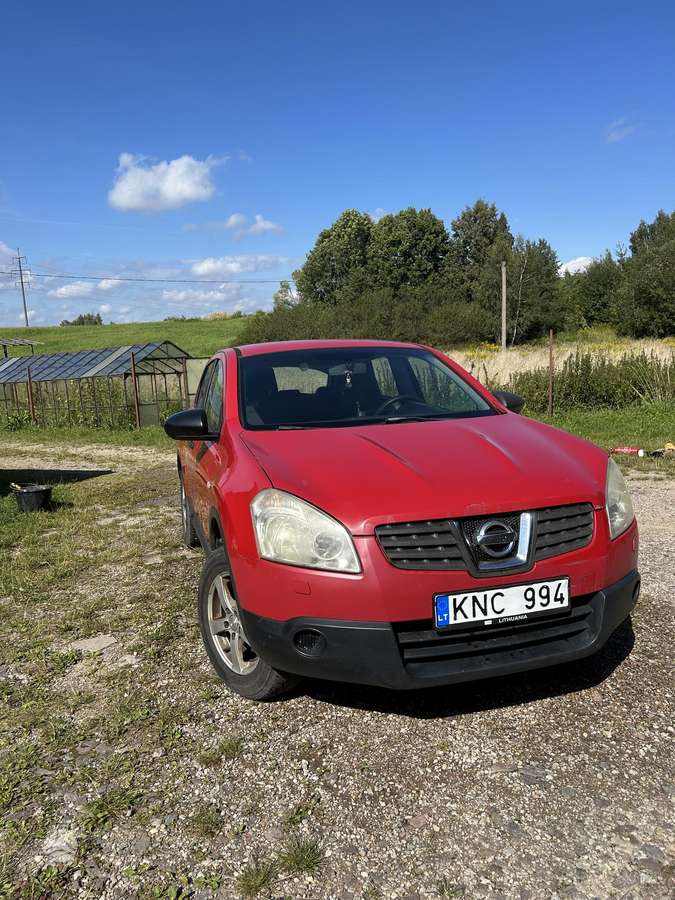 Nissan Qashqai 2007 — rear view