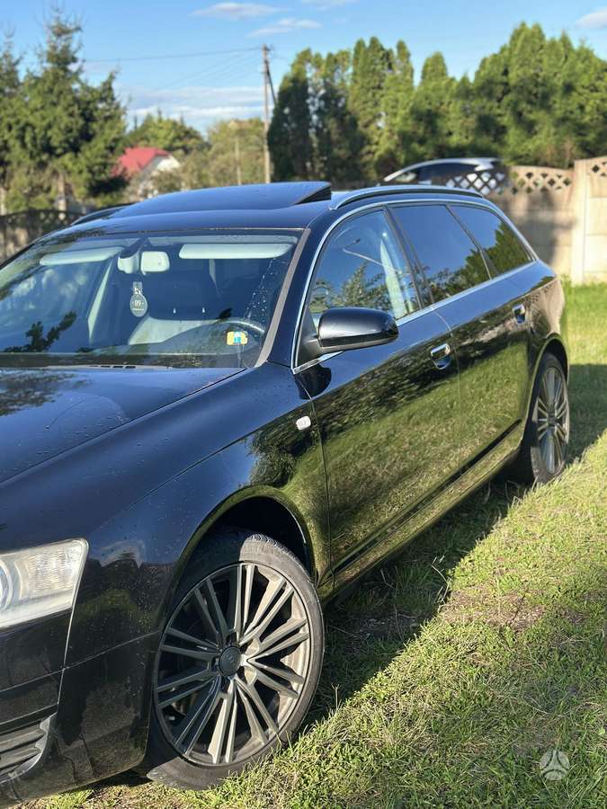 Audi A6 2007 — rear view