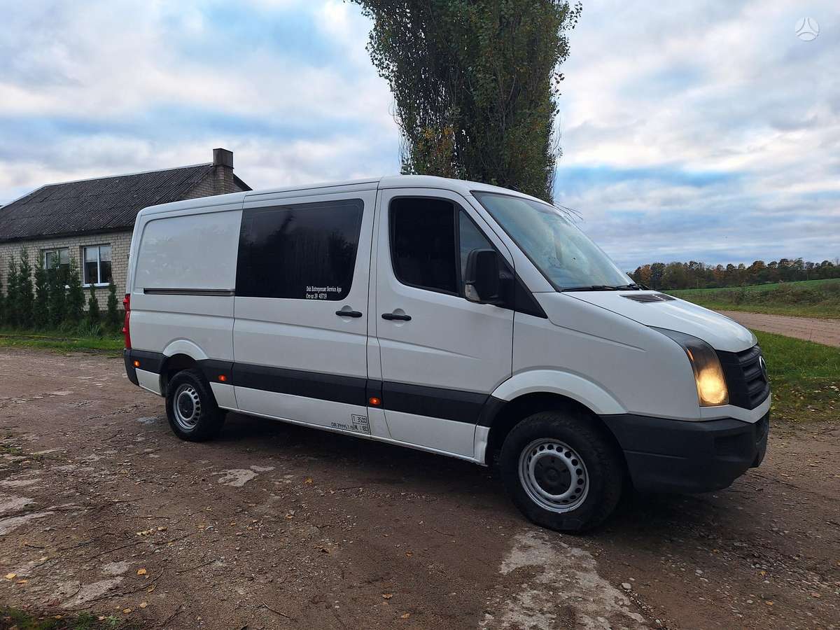 Volkswagen Crafter 2014 — rear view
