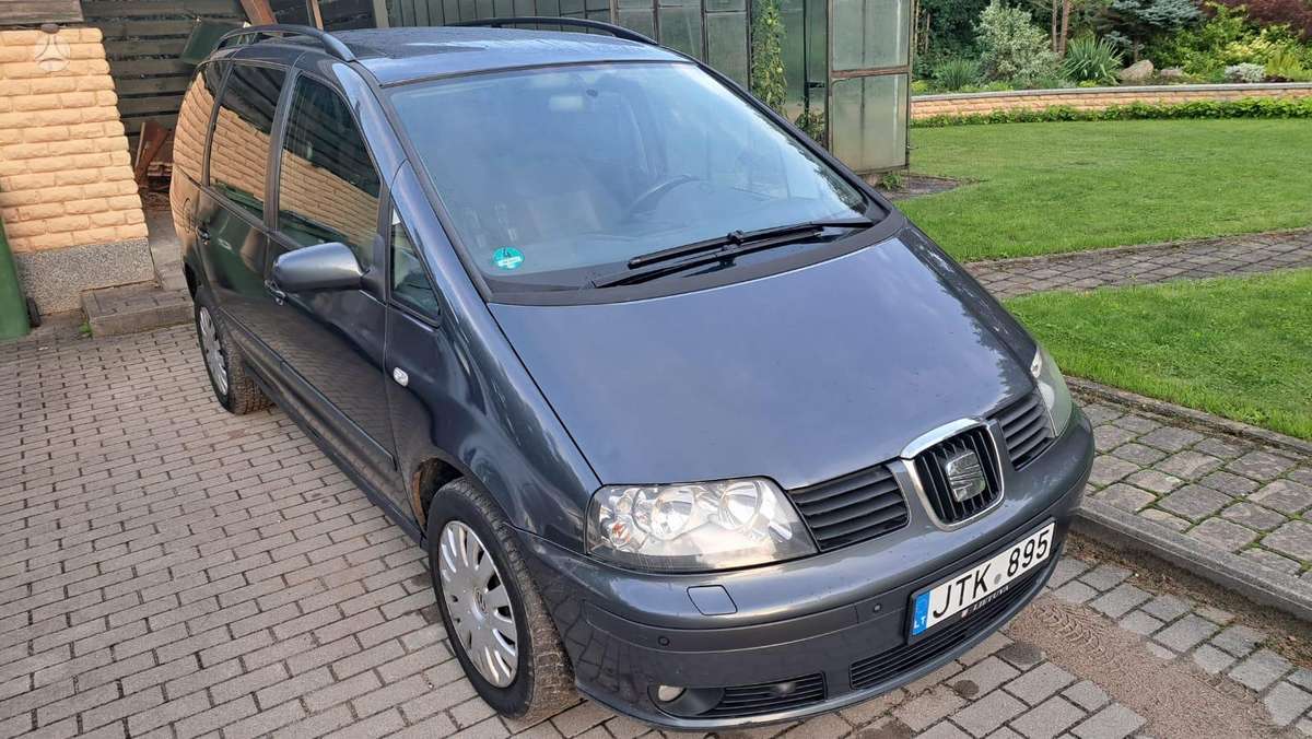 Seat Alhambra 2007 — interior