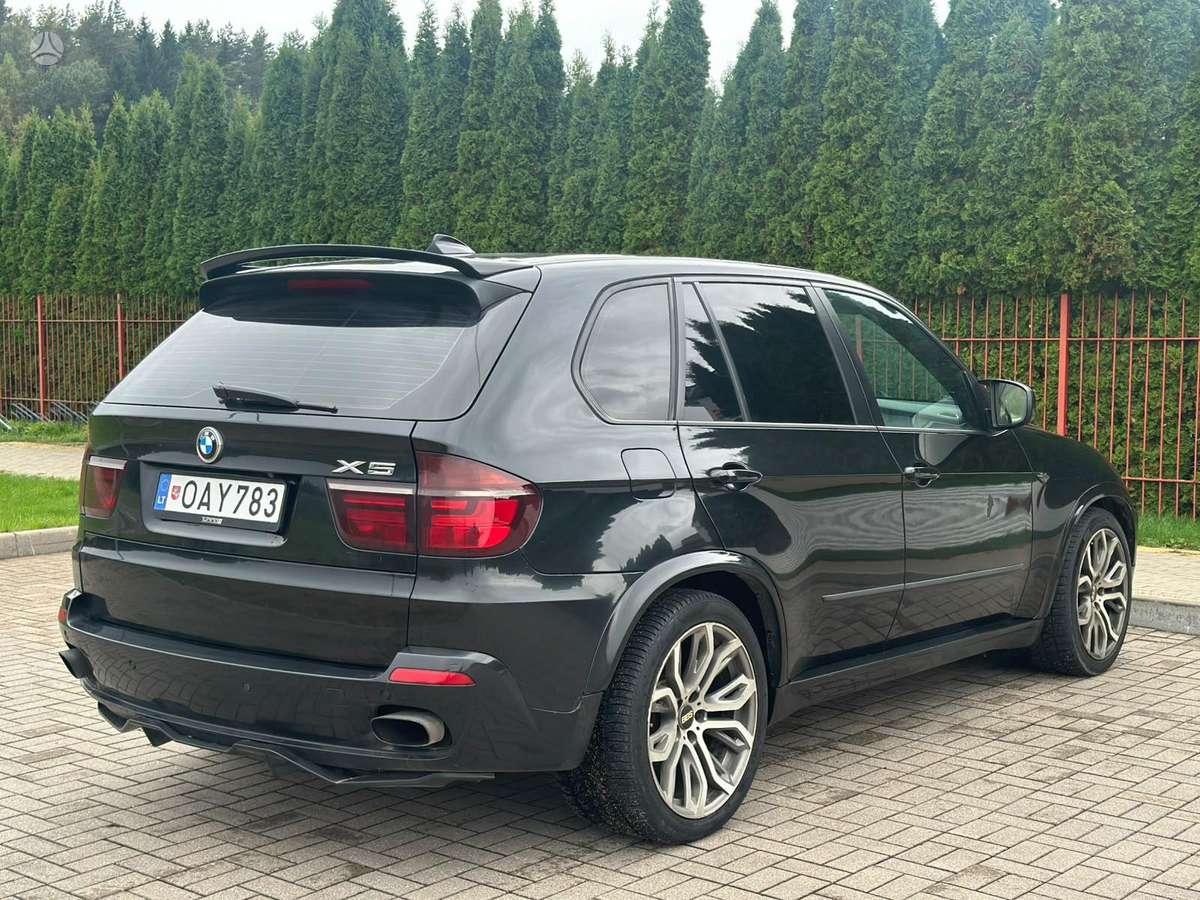BMW X5 2007 — вигляд ззаду