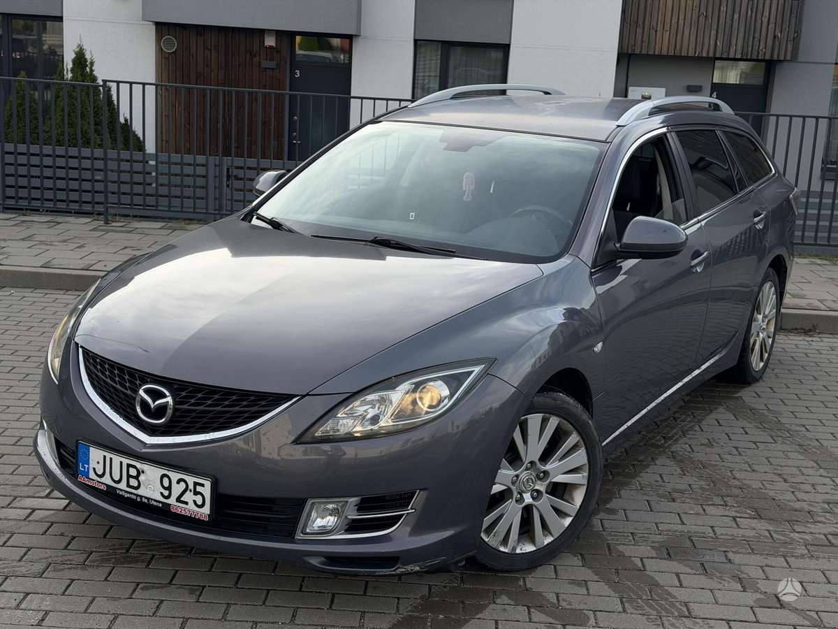 Mazda 6 2008 — вигляд ззаду