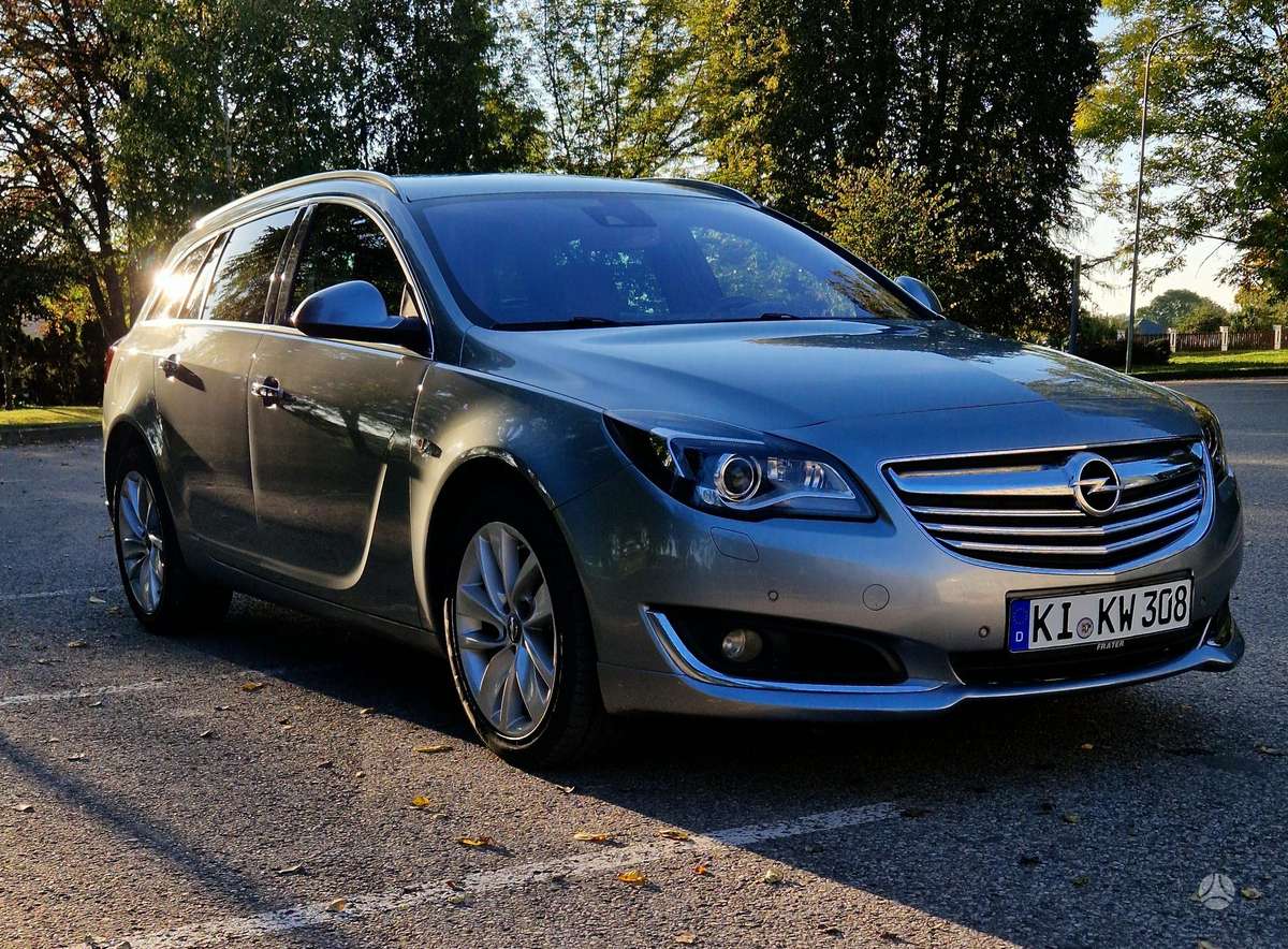 Opel Insignia 2014 — вигляд ззаду
