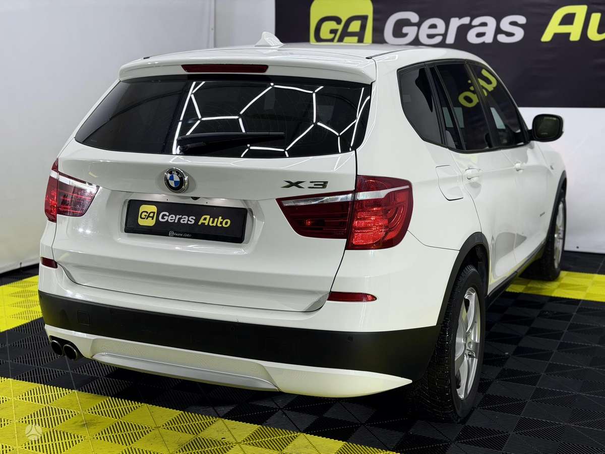 BMW X3 2013 — engine 1997 cm³, 245 HP (180kW)