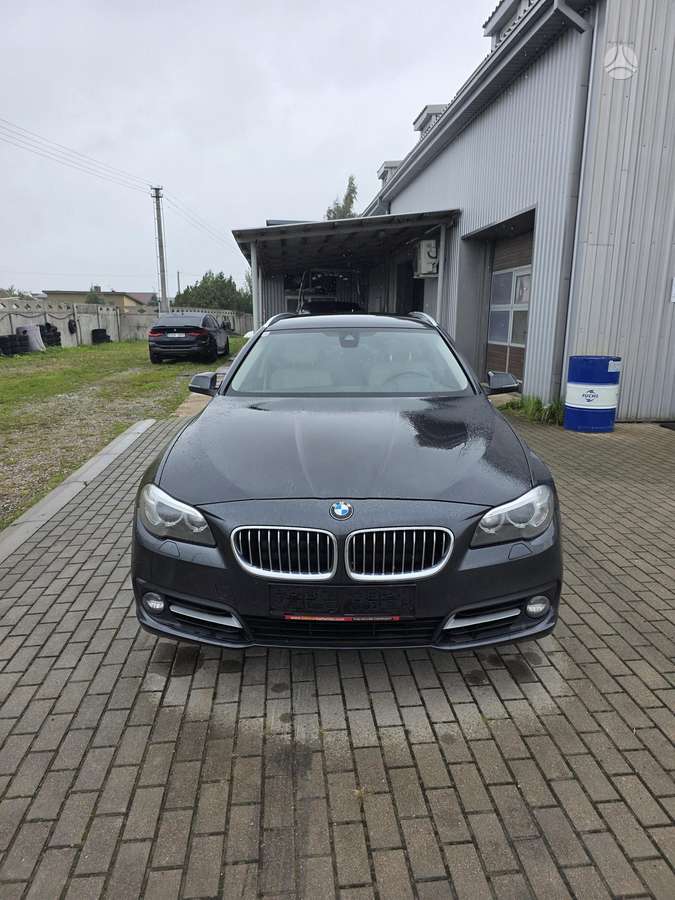 BMW 525 2014 — вигляд ззаду