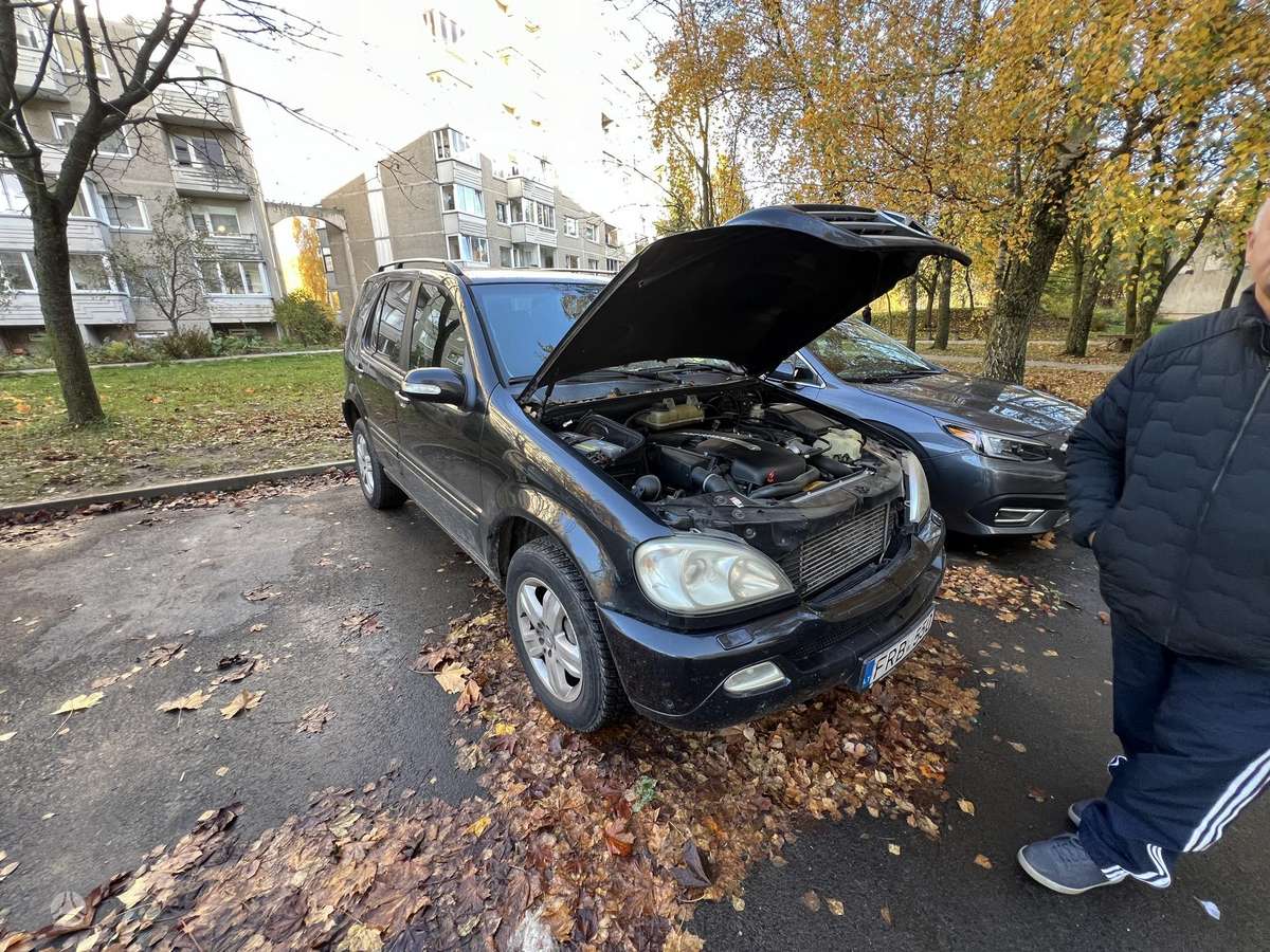 Mercedes-Benz ML270 2004 — салон