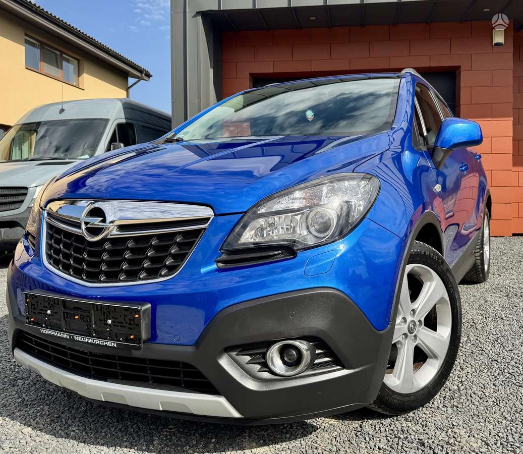 Opel Mokka 2014 — rear view