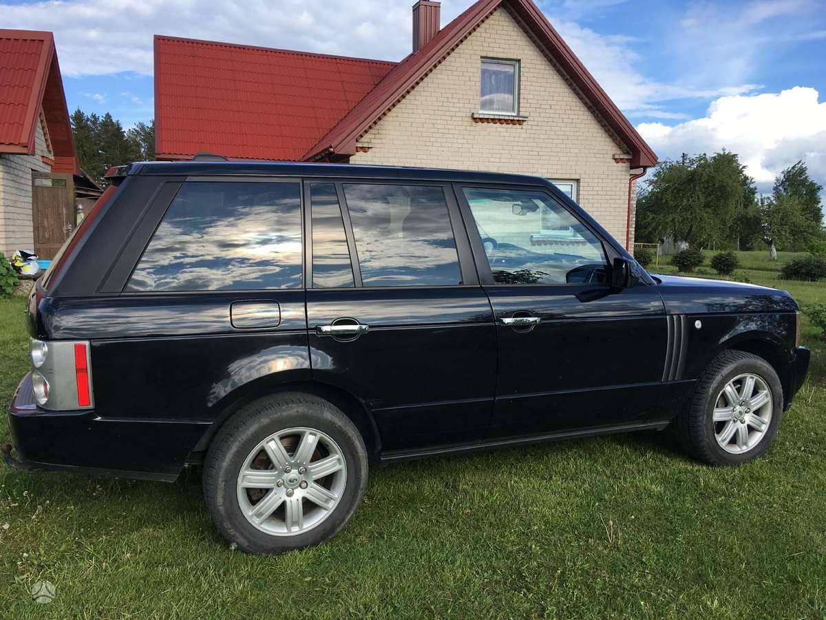 Land Rover 2008 — вигляд ззаду