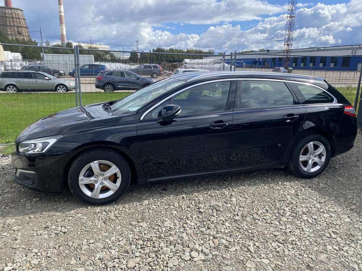 Peugeot 508 2014 — rear view