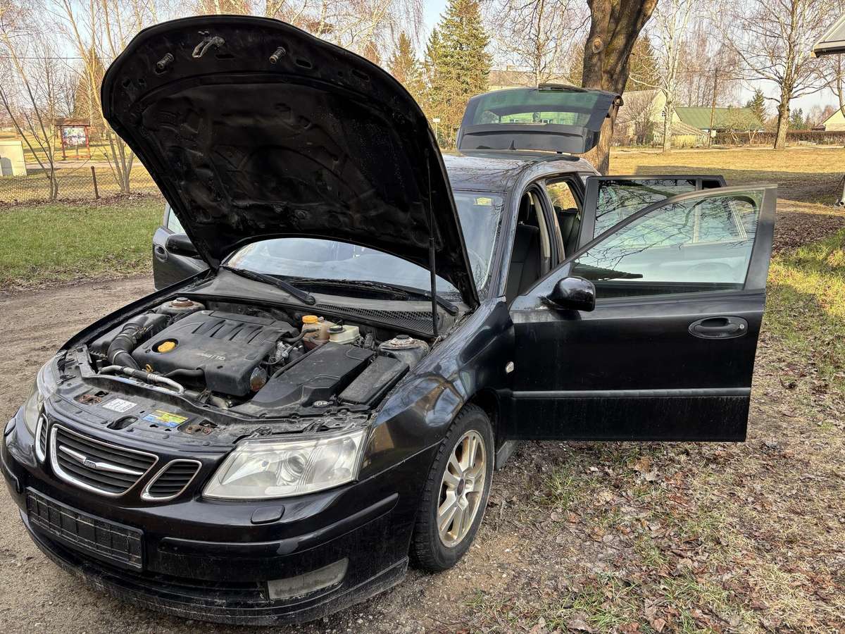 Saab 9-3 2006 — rear view