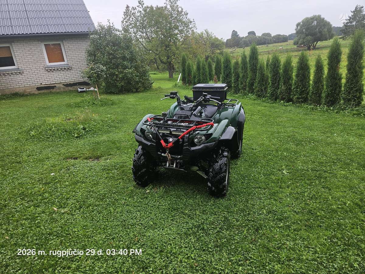 Yamaha Grizzly 2008 — rear view