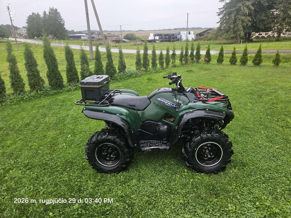 Yamaha Grizzly 2008 — interior